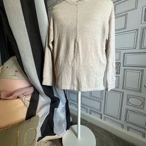 Comfy, Cream Tunic Sweater